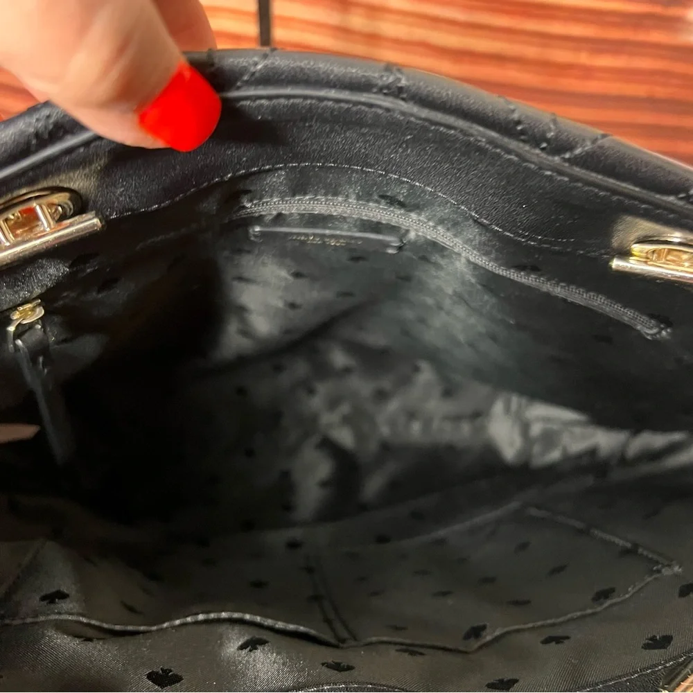 KATE SPADE Briar Lane Quilted Slim North South Tote Women's Leather Handbag - Picture 11 of 16